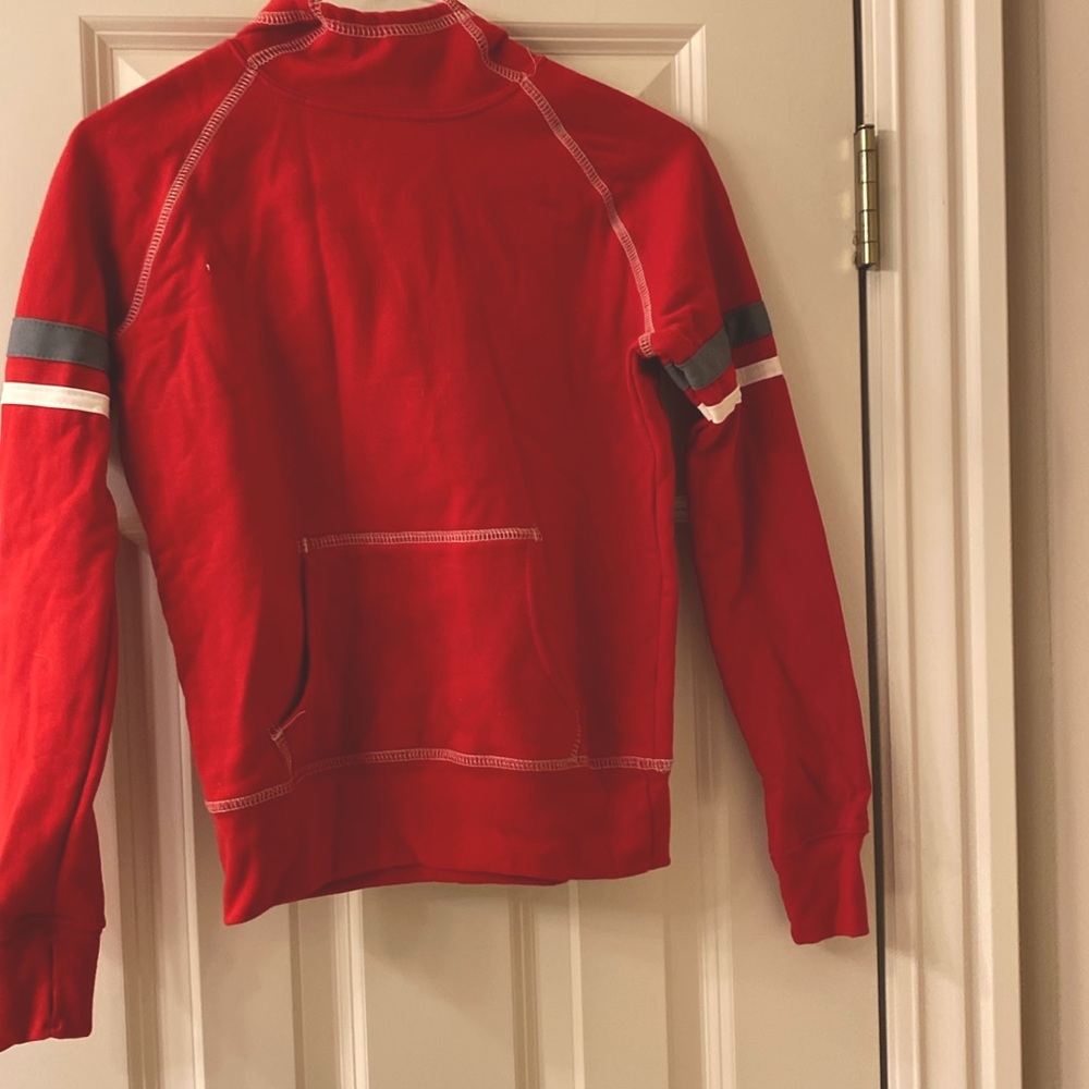 Augusta Sportswear Girls Medium hoodie, New no tags, red .